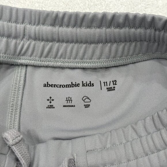Abercrombie & Fitch Boys Sweatpants 11/12 Grey - Picture 3 of 3